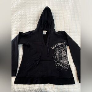 Vintage women’s black Billabong sweatshirt. Size large